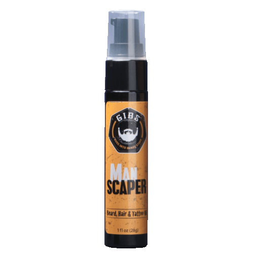 Man Scaper Beard, Hair & Tattoo Oil by GIBS